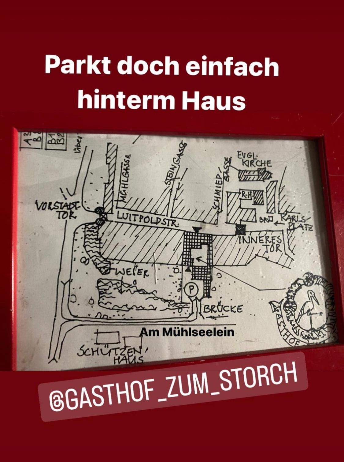 Gasthof Zum Storch พริคเซนชตัดท์ ภายนอก รูปภาพ